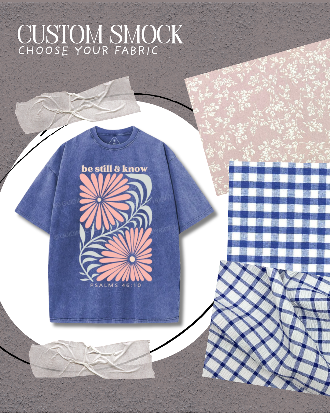 Be Still and Know - Custom Smock