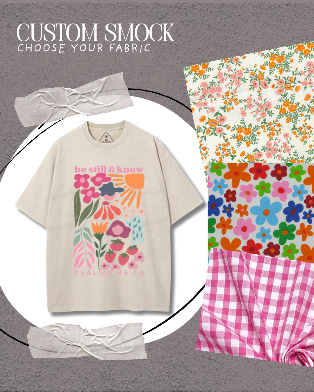Be Still and Know - Custom Smock
