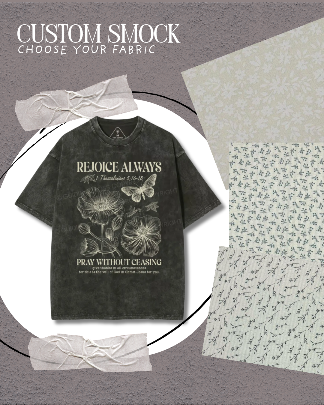 Rejoice Always - Custom Smock