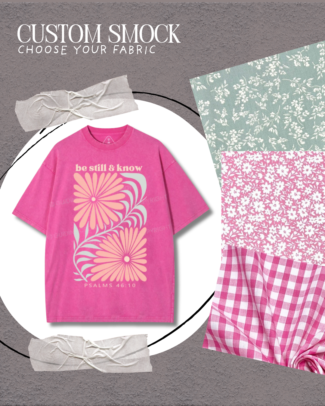 Be Still and Know - Custom Smock