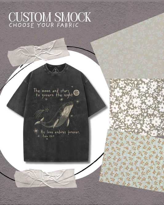The Moon and Stars - Custom Smock