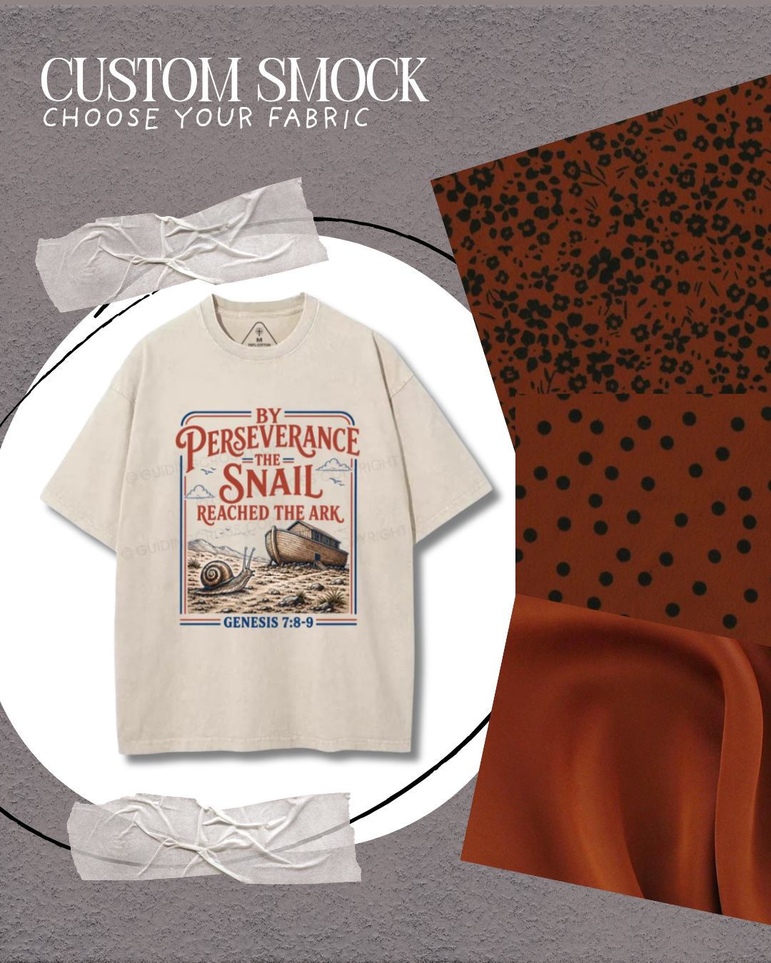 The Snail & The Ark - Custom Smock